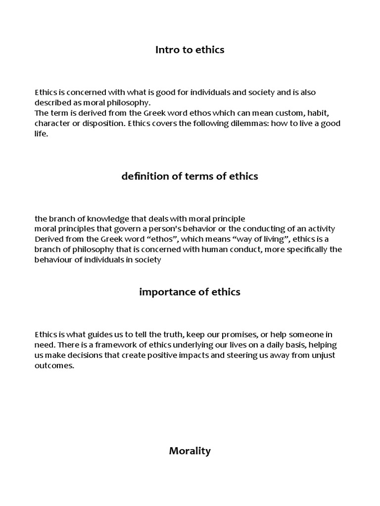 Intro to ethics pdf applied ethics philosophical theories