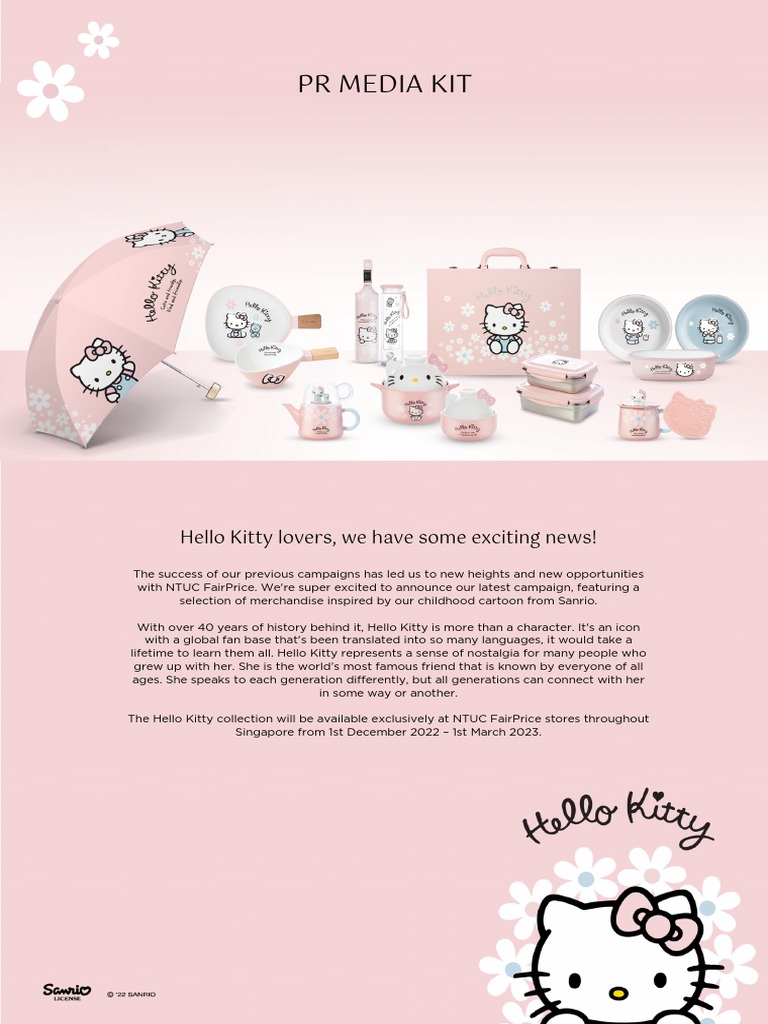 Hello Kitty PDF Cookware And Bakeware Tableware