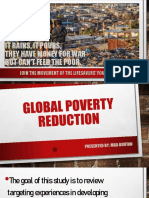 Global Poverty Reduction