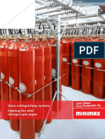 Minimax Oxeo Extinguishing Systems With Nitrogen and Argon