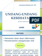 Kesehatan dan Perundang-undangan