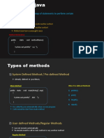 Class 2 - Methodes in Java