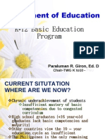 K-12 Basic Education Program