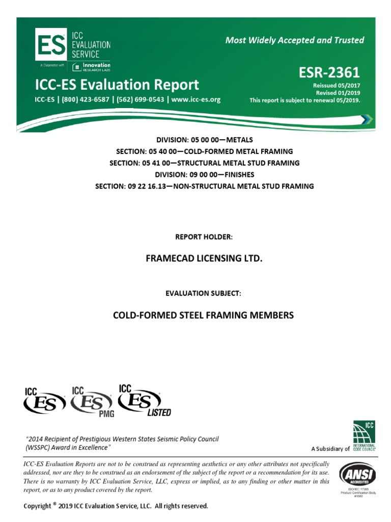 Framecad section properties pdf bending building technology