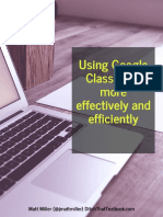 Using Google Classroom More Effectively and Efficiently