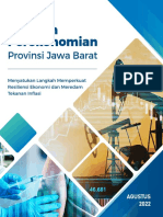 Laporan Perekonomian Provinsi Jawa Barat Agustus 2022
