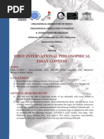 Download International Philosophical Essay Contest by Organizacin Juvenil Utopia SN61260251 doc pdf