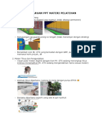 Perbaruan PPT Materi Pelatihan