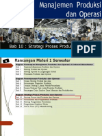 Bab 10 Strategi Proses Produksi