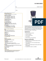 Catalog 64 5000 Series Subatmospheric Pressure Regulator Tescom en 5351134