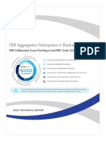 DER Aggregation Participation in Electricity Markets - EPRI Collaborative Forum Final Report and FERC Order 2222 Roadmap