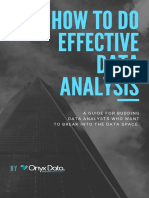 How To Do Effective Data Analysis
