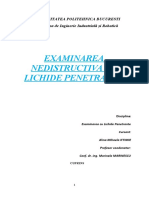 Examinarea Cu Lichide Penetrante