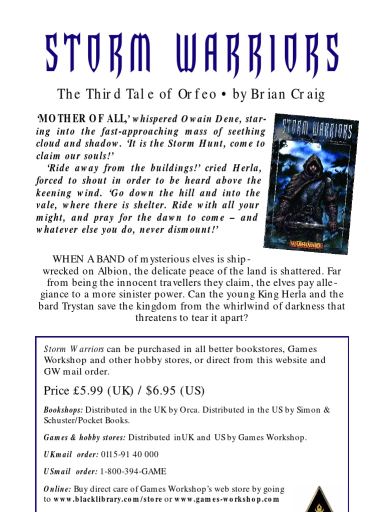 Storm Warriors | PDF | Young Adult