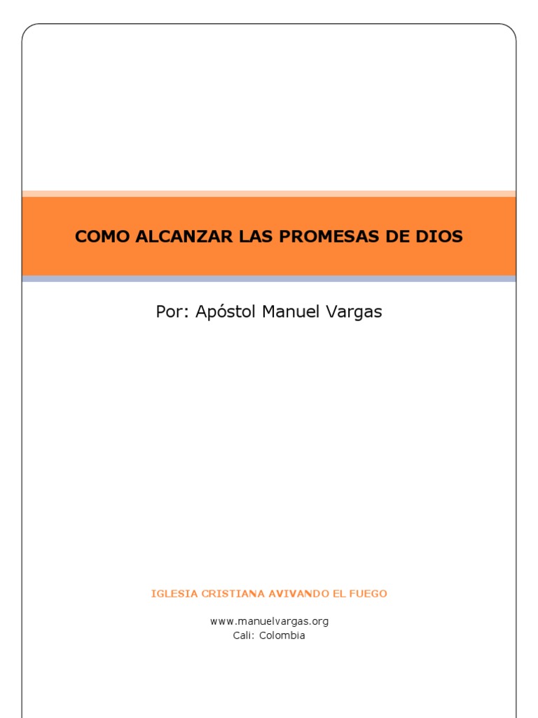 Alcanzando las Promesas de Dios | PDF | Santificación | Abrahán