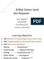 Sistem Saraf Pusat dan Kesadaran