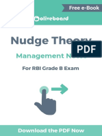 RBI Grade B e-book on Nudge Theory