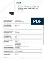 Modicon X80 Modules - BMXDDO3202K