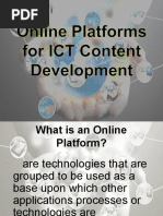 Lesson 7 Onlineplatformsforictcontentdevelopment