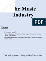 The Music Industry Lessons