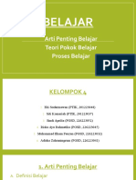 BELAJAR PROSES DAN TEORI