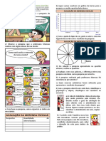 23 PESQUISA AMOSTRAL E PESQUISA CENSITÁRIA (EF07MA36) (Turma Da Mônica)