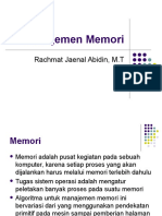 Manajemen Memori dengan Sistem Paging