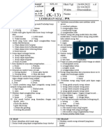 Soal UTS Kls 4 Ganjil 2022 IPA