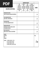 Borang Markah Review 1