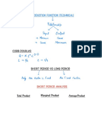 Production Function and Law of Variable Proportions