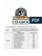 Ficha de Identificación de Trabajo de Investigación