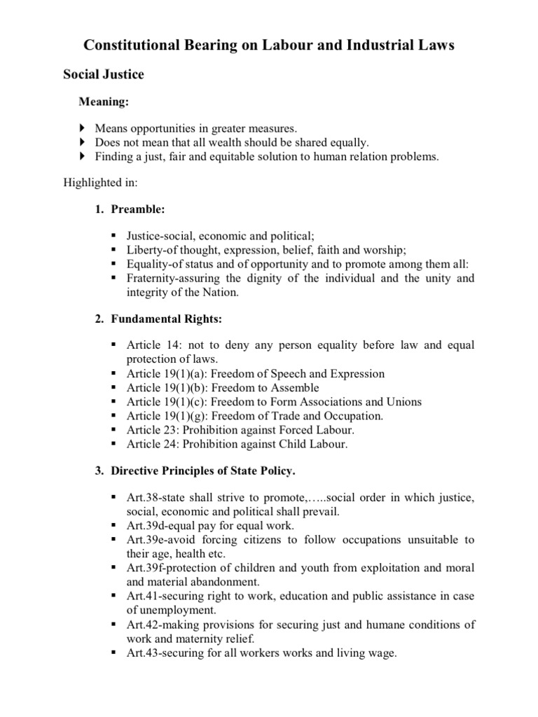 Chapter 1 Constitutional Provisions