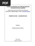 EXERCICIOS PORTUGUES