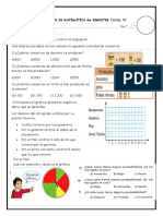 EVALUACIÓN DE MATE 4to. Bim Com 4