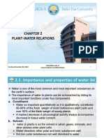 Chapter 2 Plant-Water Relations