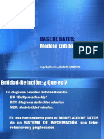 Modelos Entidad-Relación (MER