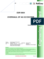 Esr 0604-Overhaul of Ag 32 Exciter