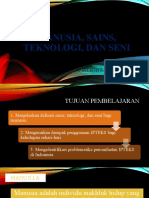 Manusia, Sains, Teknologi, Dan Seni