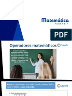 RM 69 Operadores Matemáticos