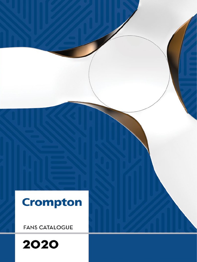 Crompton Fan Catalogue 2025 PDF | PDF | Efficient Energy Use | Electric ...