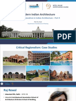 Critical Regionalism in Indian Architecture - Part4 - Final