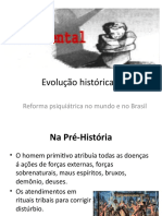  Evolução histórica no da loucura no Mundo e em Santa Catarina