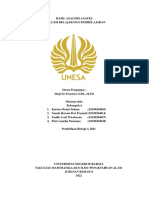 027 - Taufik Arief Wicaksono - Kel 6 - Analisis Tugas Lanjut Validitas Reliabilitas Soal