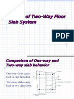 Design Two-Way Floor Slab System