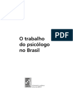 O trabalho do psicólogo no Brasil