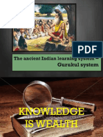 Knowledge of Ancient Gurukul System