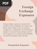 Foreign Exchange Exposures