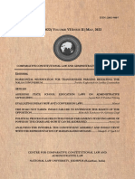 CALJ 6 (2) - Assessing State Education On Administrative Law Safeguards - Jayana B. & Prashant N.