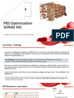 Case Study - PBS Optimization at SONAE MC