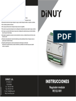 Instrucciones RE EL5 001 Regulador Modular